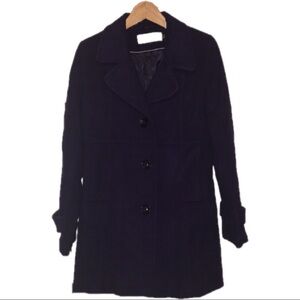 Purple Size 6 NWT Kristen Blake Pea coat Nordstrom